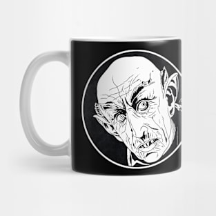 NOSFERATU (Circle Black and White) Mug